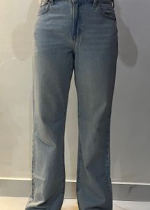Light Wash Wide Leg Jeans