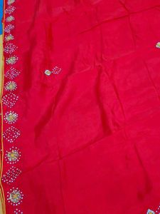New Red Silk Saree ❤️❤️💕