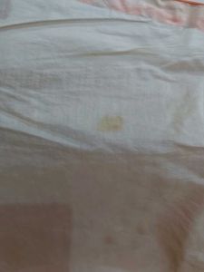 Orange Coloured Cotton Festive Kurta With Latkans