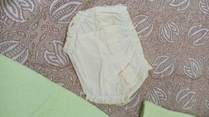 Baby Girl's Quilted Pajama Set