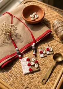 Handmade Necklace and Earring Set