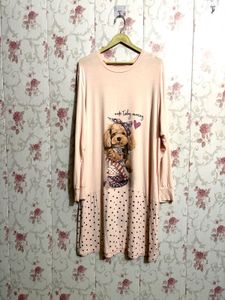 Comfy Polka Dot Nightgown
