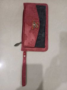 Chic Butterfly Accent Wallet