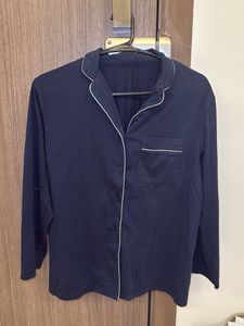 Classic Navy Pyjama Top