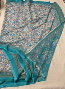 🆕Beautiful Floral Print Saree- Unused