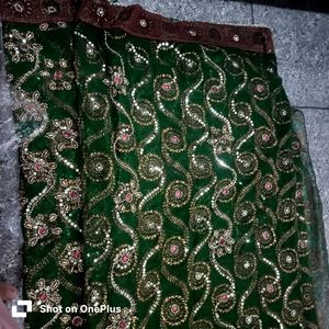 trendy women saree with blouse   and wit