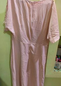 Elegant Pleated Midi A-Line Dress