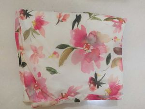 Elegant Floral Maxi Dress with shawl
