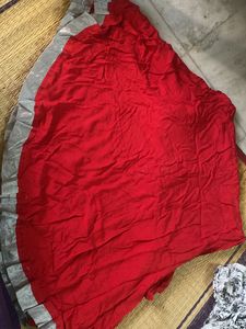 Red Gown Kurta