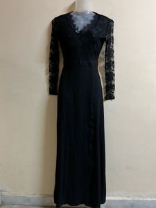 Pintrest Black Long Gown🖤