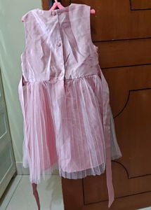 Girls Pink Party Dress