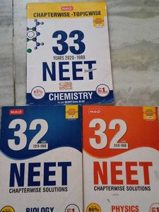 NEET PHY,CHEM,BIOChapterwise Sol+FREE AAKASH MCAP
