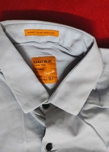 90%.off Sale Blue Casual Shirt Vintage Korean Orgi