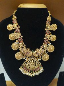 Exquisite Lakshmi Coin Necklace