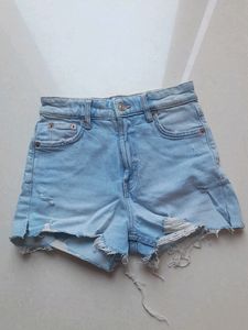 ZARA New Denim Shorts