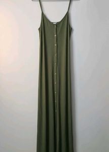Olive Green Maxi Dress