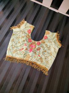 Hevay Thread Work Blouse 💚