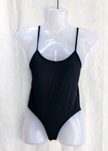Classic Black One-Piece Swimsuit