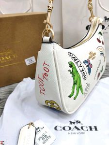 COACH* *TERI SKETCH PRINT SHOULDER BAG* WD BOX