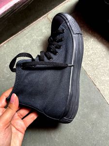 Converse Classic Black High-Top Sneakers