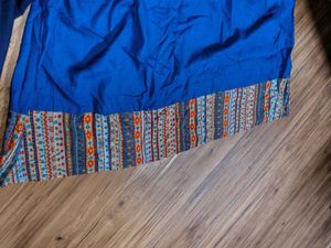 Embroidered Blue Kurta