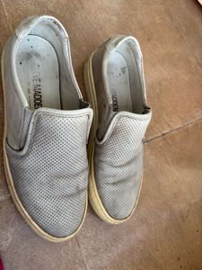 Casual Slip-On Shoes pure leather