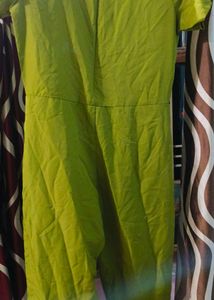 Stylish Lime Green Jumpsuit