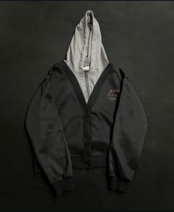 Stylish Dual-Layered Hoodie Cardigan
