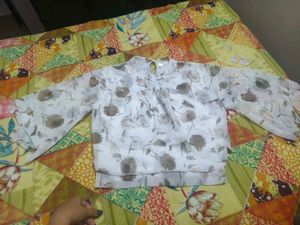 Floral Print Sheer top