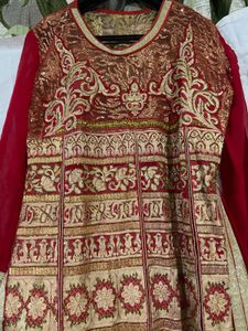 Red Kurta Set