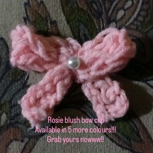 Pink Bow Keychain with Jhumka Charm