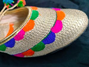 Colorful And Embroidered Juttis
