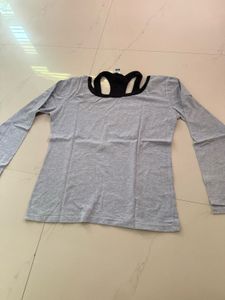 Grey Heart Print Racerback Tank Top