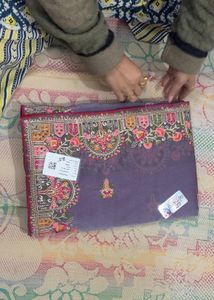 lavender saree