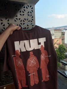 KULT Brown graphic Tee