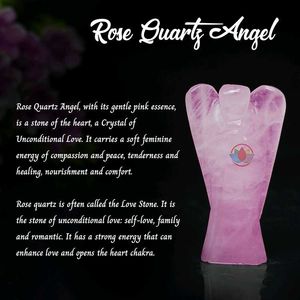 Rose Quartz Crystal Angel