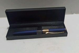 Blue Pen with Case