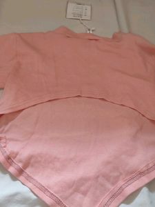 Cute Pink Long Sleeve Top