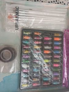 Nail Extension Kit with Tips &amp; Gel