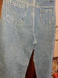 Distressed Light Wash Jeans