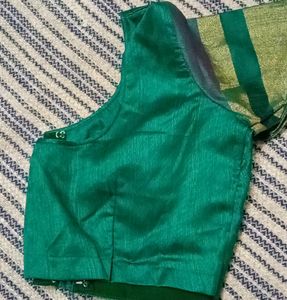 Saree - Blue, Green, Purple