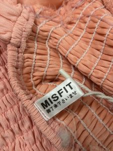 Blush Pink Ruffled Sleeve Top