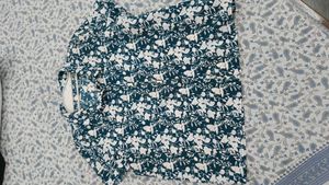 Floral Print Short Sleeve Shirt