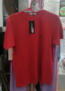 Red ZARA T-Shirt
