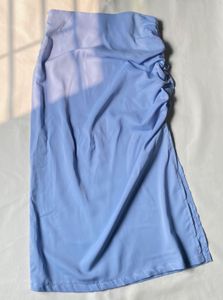 Light pastel blue skirt