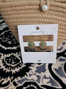 H&amp;M Turquoise Earrings
