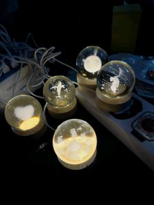 3d Crystal Ball Night Lamp