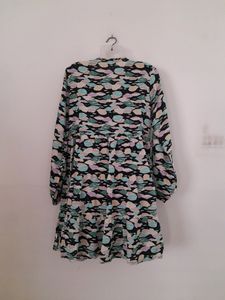 Multicolor Casual Dress (Women's)