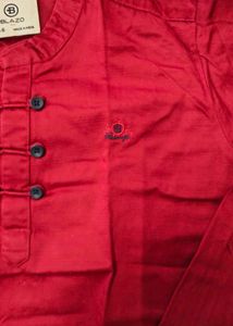 Boys Red Kurta - for 6 years old
