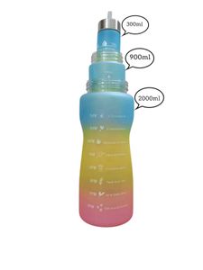 Gradient Water Bottle Set of 3